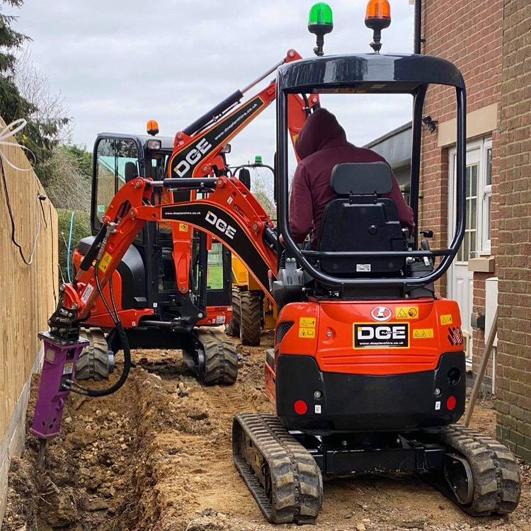 Digger In Action
